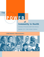 Power of Community in Health: A Showcase of Community Health Center Advances, Conference Proceedings